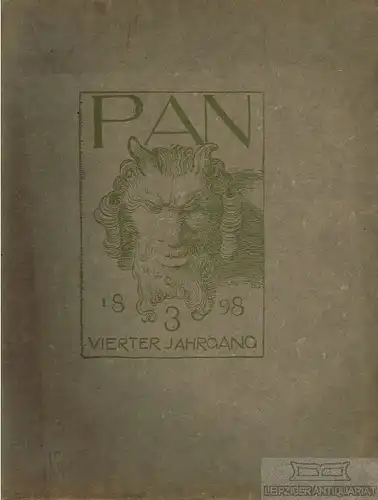 Pan. Heft 3, 4. Jahrgang, 1898. 1899, F. Fontane & Co. Verlag