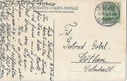 AK Barmstedt. Partie aus dem Walde. ca. 1910, Postkarte. Ca. 1910