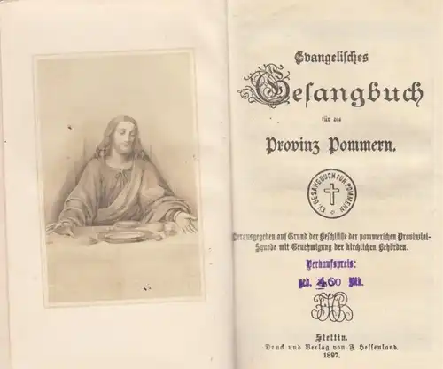 Buch: Evangelisches Gesangbuch für die Provinz Pommern. 1897, gebraucht, gut