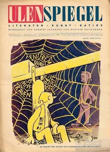Ulenspiegel, Jahrgang 3, Nr. 19, 1948, Sandberg, Herbert u.a. 1948