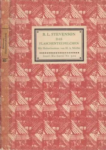 Insel-Bücherei 302, Das Flaschenteufelchen, Stevenson, R. L, Insel-Verlag