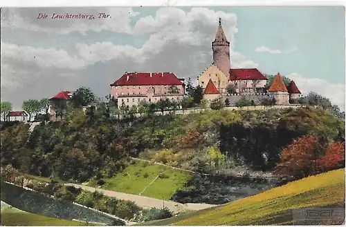 AK Die Leuchtenburg. Thür.. ca. 1911, Postkarte. Serien Nr, ca. 1911