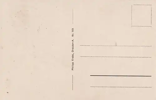 AK Sächs. Schweiz. Hockstein, Wolfsschlucht. ca. 1919, Postkarte. Serien Nr