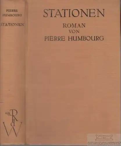 Buch: Stationen, Humbourg, Pierre. Romane der Welt, Verlag Th. Knaur Nachfolg