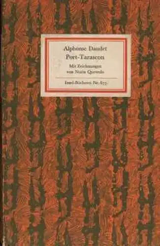Insel-Bücherei 873, Port-Tarascon, Daudet, Alphonse. 1967, Insel-Verlag