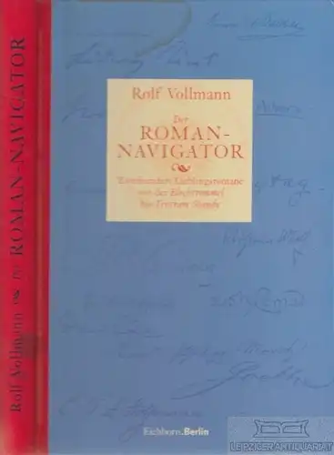 Buch: Der Roman-Navigator, Vollmann, Rolf. 1988, Eichborn Verlag, gebraucht, gut