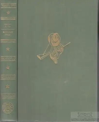 Buch: Mündungsfeuer, Fox, Norman A. Lockender Westen, ca. 1950, gebraucht, gut