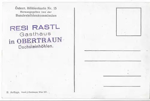 AK Dachstein-Rieseneishöhle bei Obertraun, Ob.-Öst. Der Tristandom... Postkarte