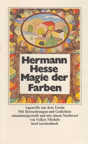 Buch: Magie der Farben, Aquarelle. Hesse, Hermann, 1995, Insel Taschenbuch