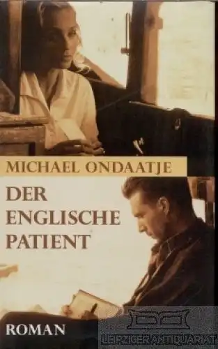 Buch: Der englische Patient, Ondaatje, Michael. 1993, Bertelsmann Club, Roman