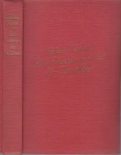 Buch: Das Experiment des Dr. Tintelott, Betsch, Roland, 1931, Scherl, Roman