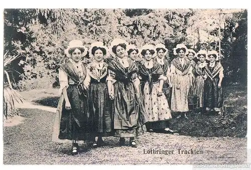 AK Lothringer Trachten, Postkarte. 1916, Verlag Gebrüder Hartmann