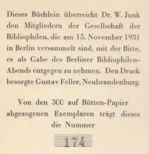 Buch: Maria Magdalena schreibt an den König der Burgunder, Junk, W. 1931