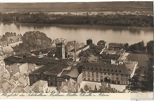 AK Flugbild der Sektkellerei Matheus Müller Eltville a.Rhein. ca... Postkarte