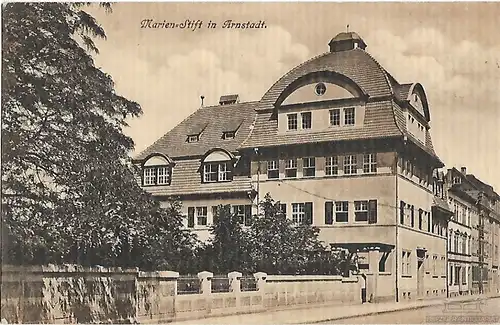 AK Marien-Stift in Arnstadt. ca. 1905, Postkarte. Ca. 1905, gebraucht, gut