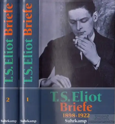 Buch: Briefe, Elliot, T. S. 2 Bände, 1996, Suhrkamp Verlag, 1898-1922