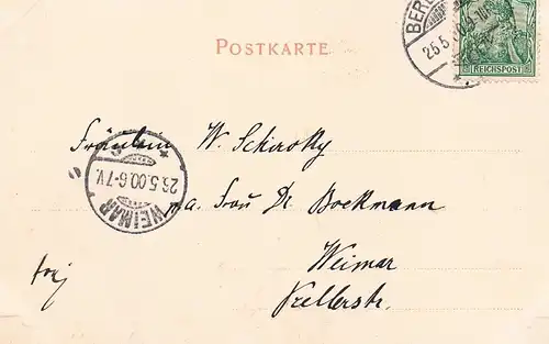 AK Kaiserin Auguste Victoria. ca. 1900, Postkarte, gebraucht, gut