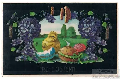 AK Frohe Ostern, Postkarte. Osterkarte. Ser. 7678, 1913, gebraucht, gut