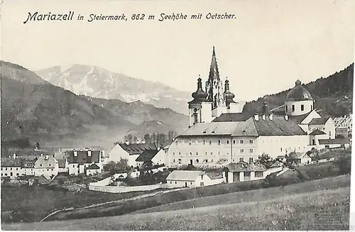 AK Mariazell in Steiermark. ca. 1906, Postkarte. Ca. 1906, Verlag K. Ledermann