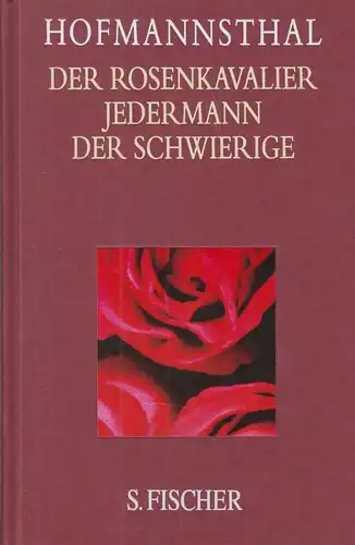 Buch: Der Rosenkavalier / Jedermann / Der Schwierige, Hofmannsthal, Hugo von