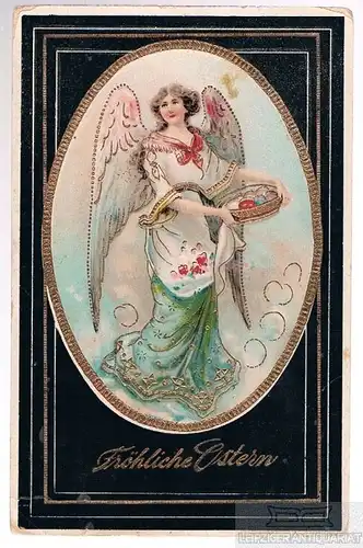 AK Fröhliche Ostern, Postkarte. Osterkarte, ca. 1912, gebraucht, gut 276514