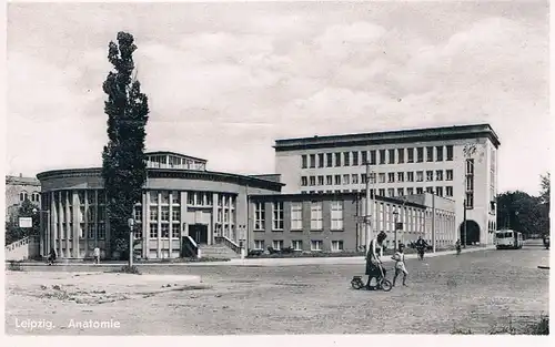 AK Leipzig. Anatomie. 1959, Postkarte. 1959, gebraucht, gut