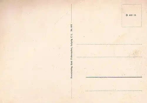 AK Leipzig. Augustusplatz - Neues Theater, Postkarte. Nr. 601, gebraucht, gut