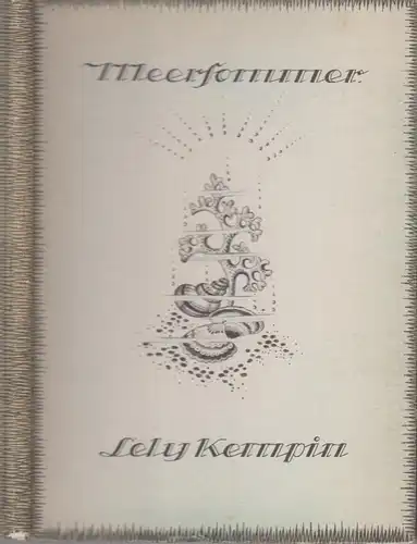 Buch: Meersommer, Kempin, Lely, 1924, Velhagen & Klasing, guter Zustand