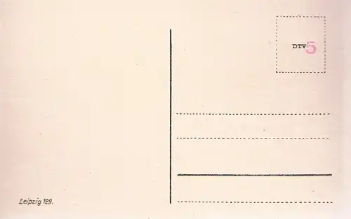 AK Leipzig. Hauptbahnhof, Postkarte. Nr. 129, gebraucht, gut