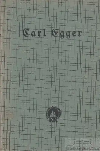 Buch: Höhenluft, Egger, Carl. Große Bergsteiger, 1930, Bergverlag Rudolf Rother