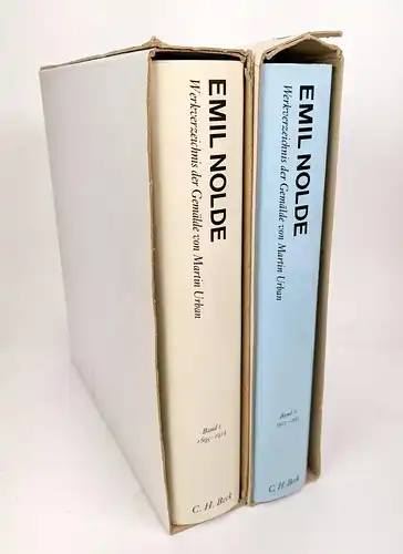 Buch: Emil Nolde, Urban, Martin. 2 Bände, 1987, Verlag C.H. Beck, gebraucht, gut