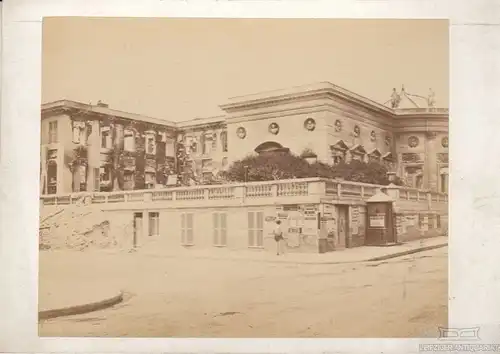 Fotografie P. L. - Ruine de la Palais de la Légion d'Honneur, Fotografie