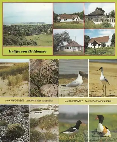 Buch: Postkartenset Hiddensee, Postkarte, Verlag Bild und Heimat, gebraucht, gut