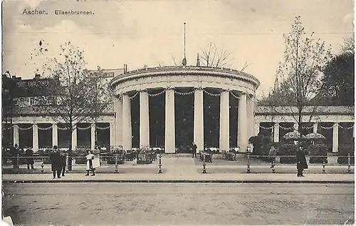 AK Aachen. Elisenbrunnen. ca. 1910, Postkarte. Ca. 1910, Verlag Adolf Schweitzer