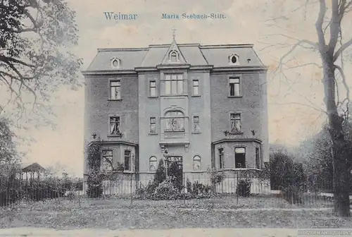 AK Weimar. Maria Seebach-Stift. ca. 1912, Postkarte. Ca. 1912, Verlag S. & D