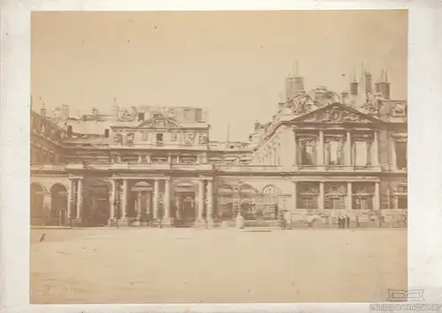 Fotografie P. L. - Ruine de la Palais Royal (Paris), Fotografie. Fotobild