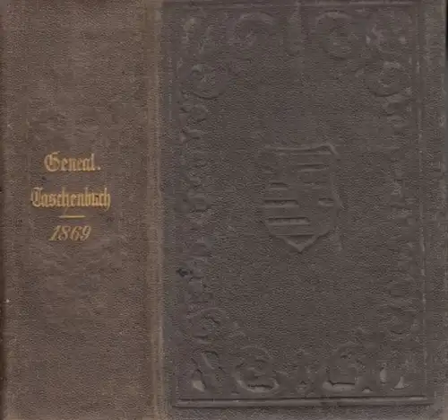 Buch: Gothaisches Genealogisches Taschenbuch 1869. 1869, Justus Perthes