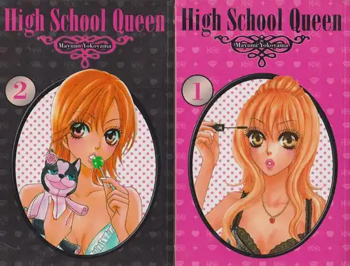 Manga: High School Queen 1+2, Mayumi Yokoyama, 2 Bände, 2010, Planet Manga