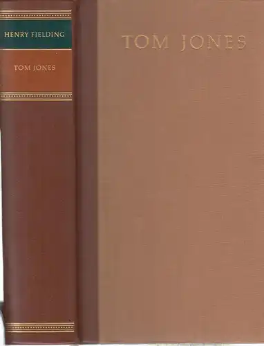 Buch: Tom Jones, Fielding, Henry, 1966, Deutsche Buch-Gemeinschaft
