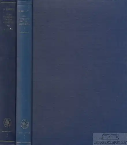 Buch: Einführung in die Algebra. Erster und zweiter Teil, Haupt, Otto. 2 Bände