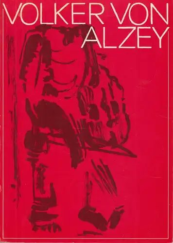 Buch: Volker von Alzey, Brackert, Helmut, 1973, gebraucht, gut