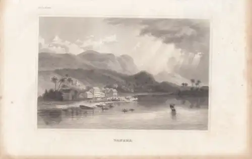 Panama. aus Meyers Universum, Stahlstich. Kunstgrafik, ca. 1850, gebraucht, gut