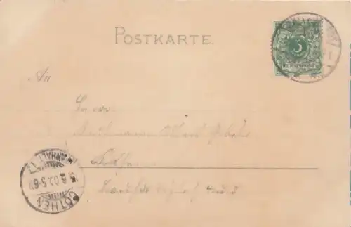 AK Schloss Ballenstedt. ca. 1900, Postkarte. Ca. 1900, Verlag Julius Neumann