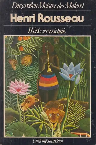 Buch: Henri Rousseau, Vallier, Dora, 1980,  Ullstein Verlag, Werkverzeichnis