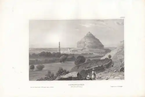 Dowlutabad (Ostindien). aus Meyers Universum, Stahlstich. Kunstgrafik, 18 267274