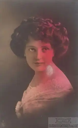 AK Hübsches junges Fräulein, Postkarte. Fotokarte, 1913, gebraucht, gut 268746