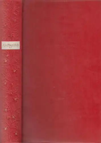 Buch: Kin Ping Meh, Wang, Schi Tschong. 1973, Insel-Verlag, gebraucht, gu 316021