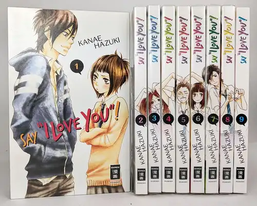 Manga: Say I Love You! 1-9, Kanae Hazuki, 9 Bände, Egmont Manga & Anime