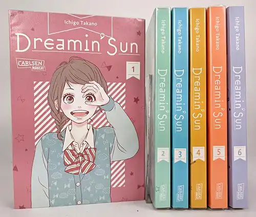 Manga: Dreamin Sun 1-6, Ichigo Takano, 6 Bände, Carlsen Manga, Shojo, Romantic