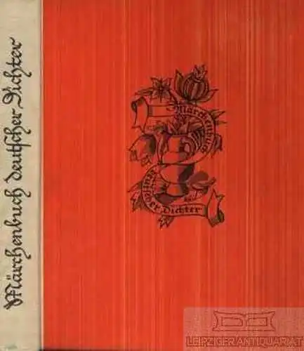 Buch: Märchenbuch deutscher Dichter, Lang, Martin. 1925, Walter Hädecke Verlag